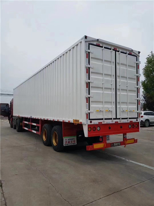 標(biāo)箱側(cè)翻自卸半掛車 標(biāo)箱側(cè)翻自卸半掛車